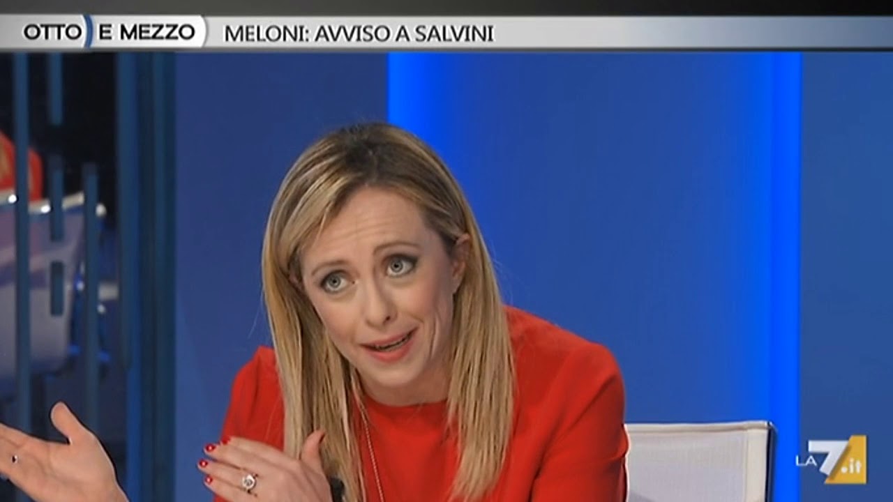 Giorgia Meloni ora a Otto e Mezzo su La7: Da non perdere!