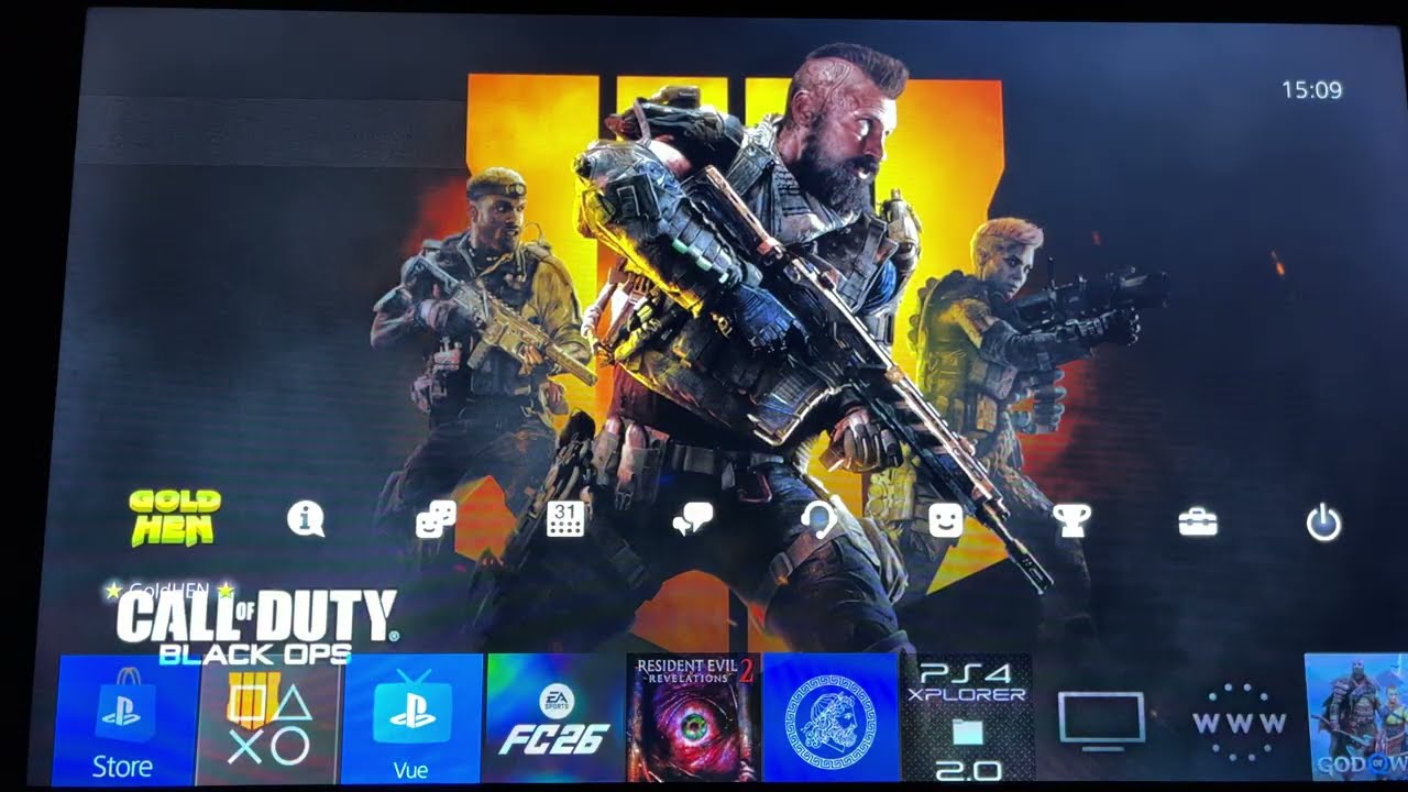  Ps vue With Stable Jailbreak & GoldHEN PS4 12.00