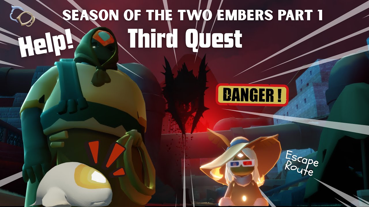 🔥Epic Stealth Quest Begins! Save the Manatee & Escape the Krills | Sky: Season of Two Embers