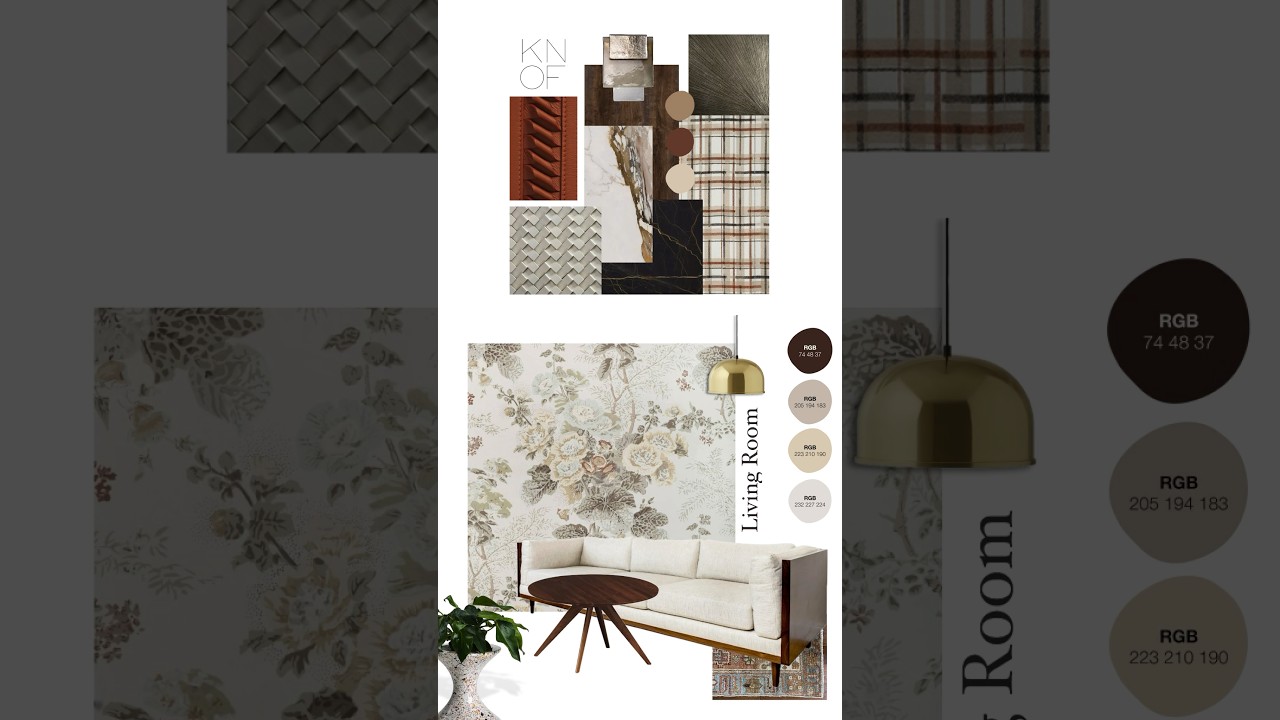 How I create interior mood boards in 5 mins on my iPad using Morpholio Board Application #moodboard