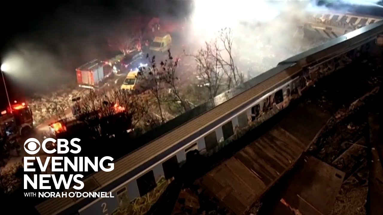 Rescue and recovery efforts continue after Greece train collision kills dozens