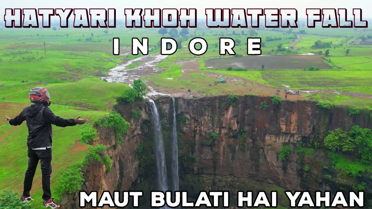 Hatyari Khoh Water Fall Near Indore  - कभी अकेले मत जाना यहाँ  || vlog #126 || Shooter vj