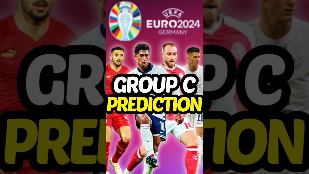 Euro 2024 Group C Predictions 🇸🇮🇩🇰🇷🇸🏴󠁧󠁢󠁥󠁮󠁧󠁿