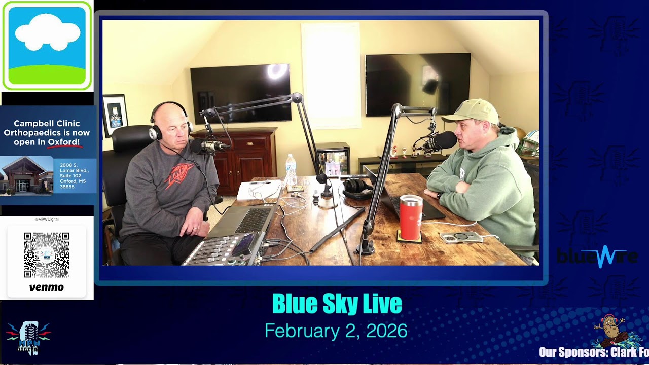 BlueSky Live 2-2-2026: It's fitting that today is actually Groundhog Day
