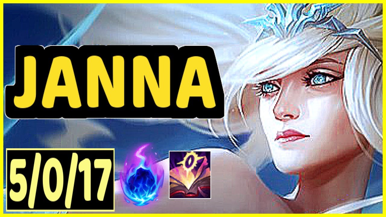JANNA VS THRESH - 5/0/17 KDA SUPPORT GAMEPLAY EMERALD IV