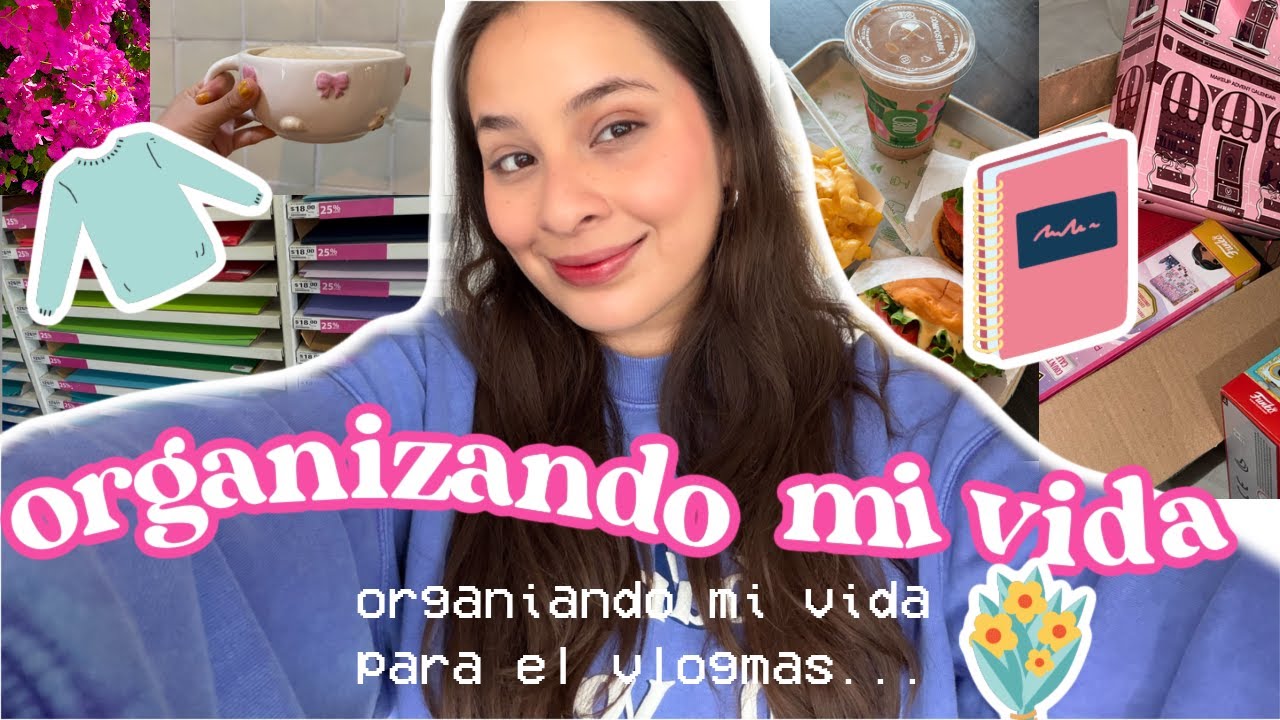 Vlog: Organizando mi vida, vlogmas, haul de ropa y limpieza!