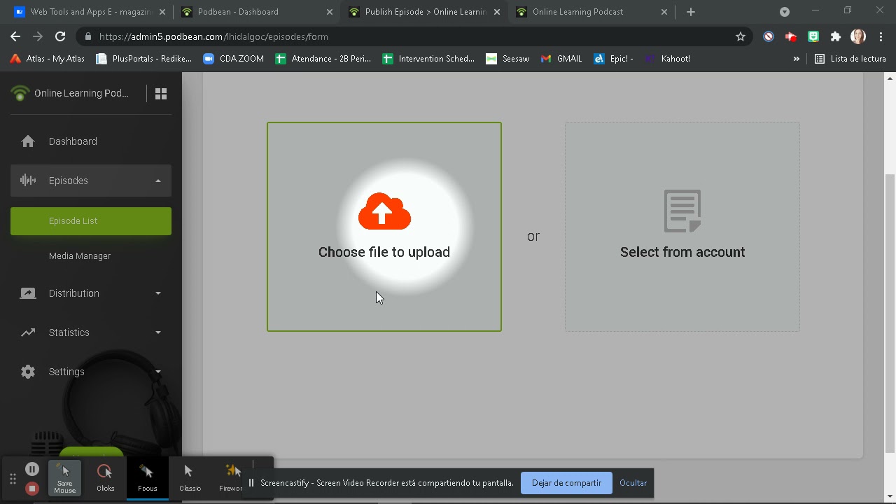 Podbean - Tutorial