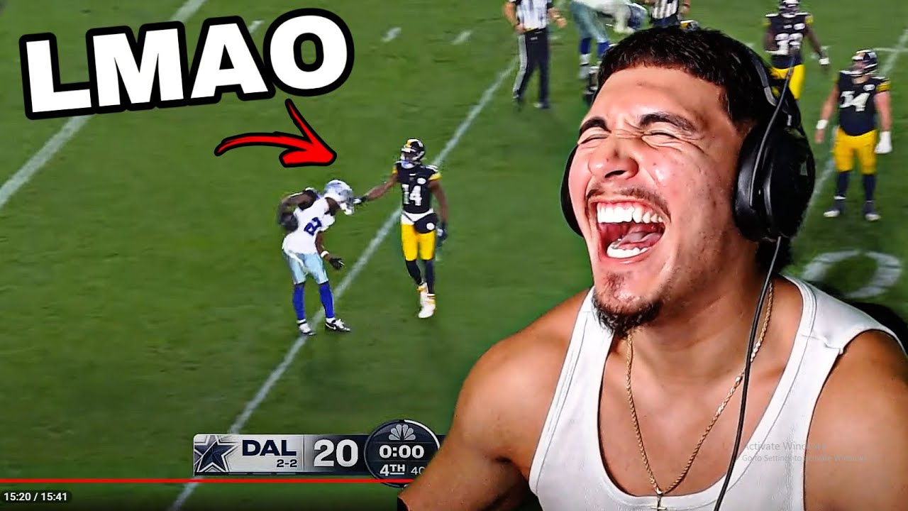 George Pickens Has ANGER ISSUES! Cowboys vs. Steelers Game Highlights | NFL 2024 Season Week 5