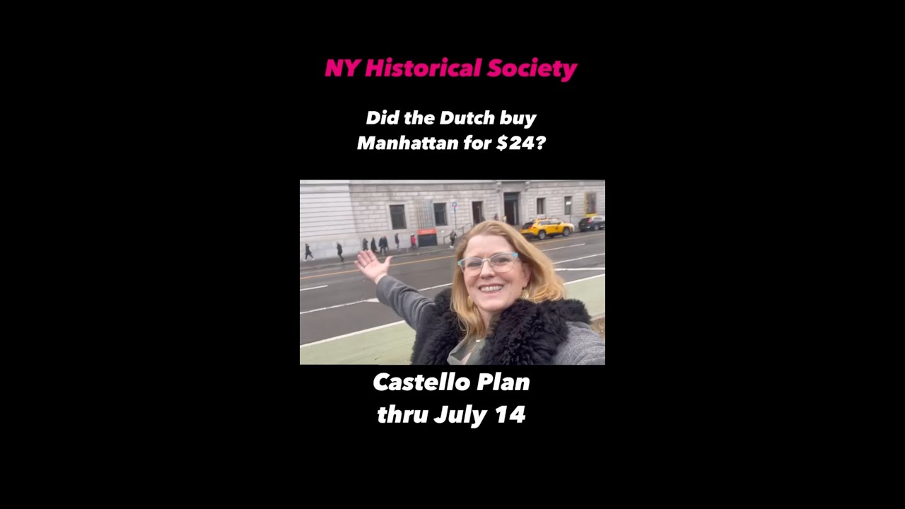 Castello Plan - NY Before New York at NY Historical Society