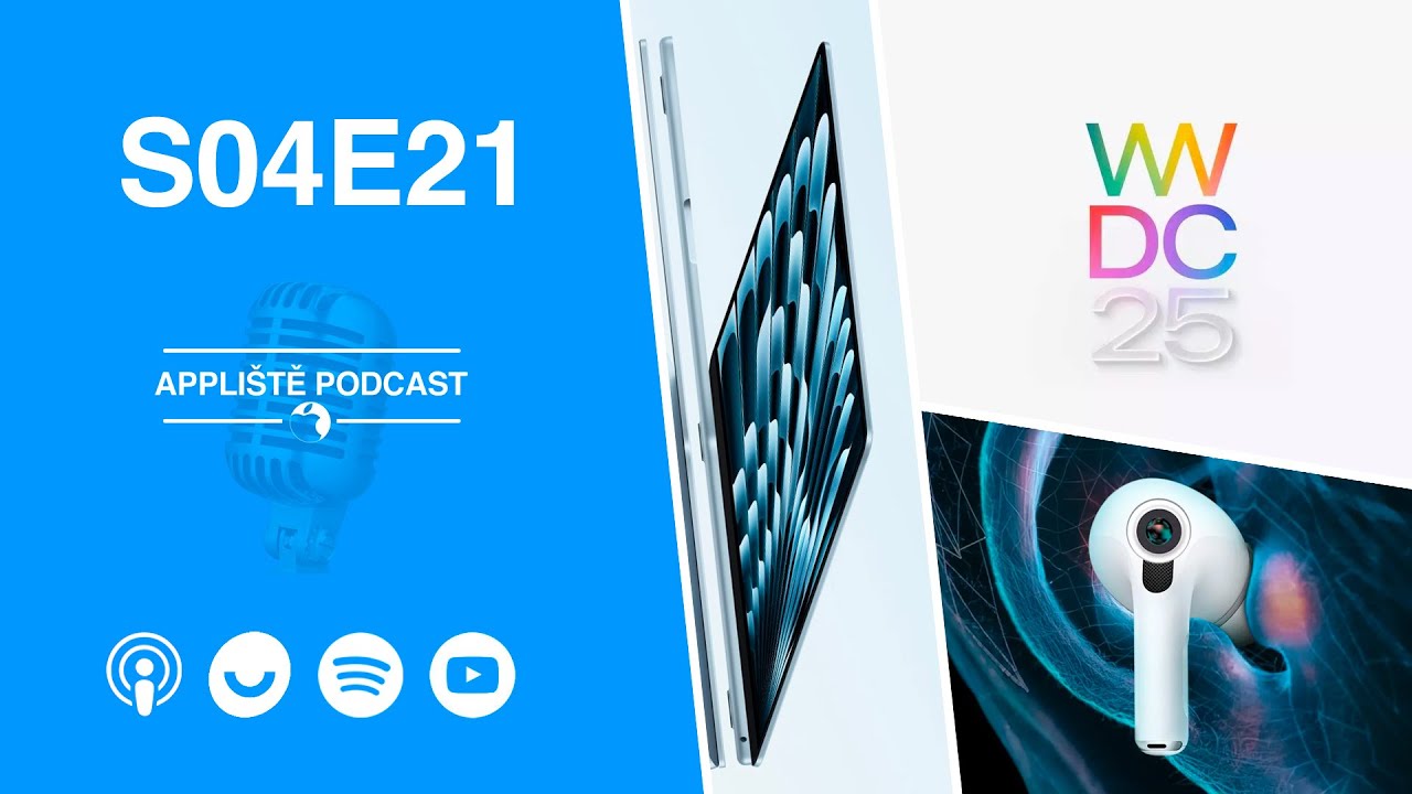 MacBook Air M4 zkušenosti, WWDC 25 a kamery do AirPods