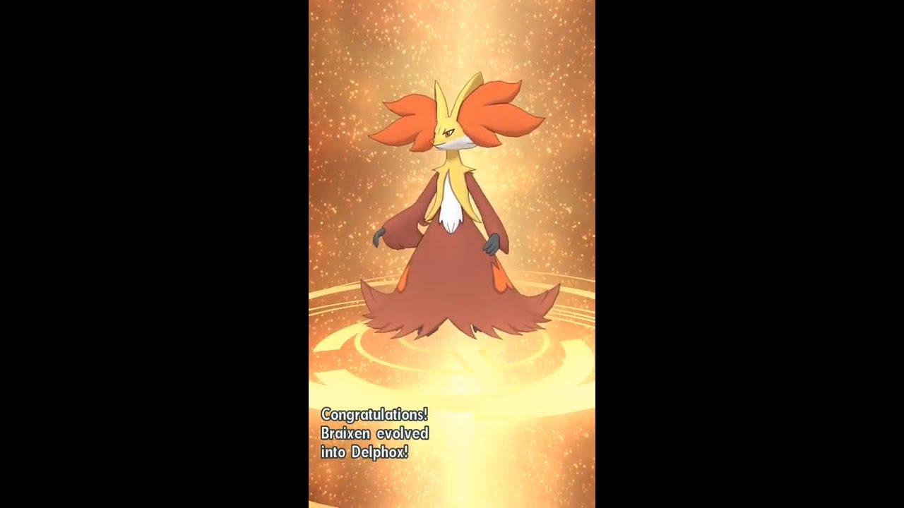 Serena's Braixen Evolves | Pokemon Masters