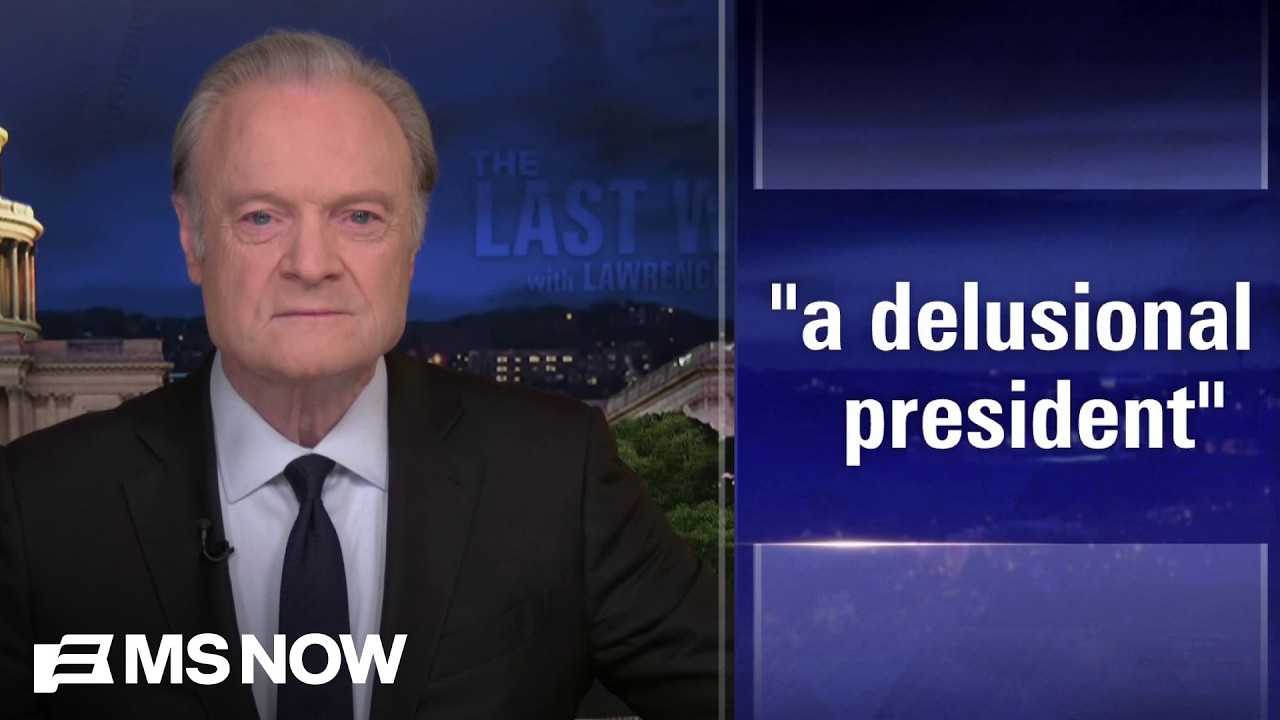 Lawrence: Senator says &lsquo;we have a delusional president&rsquo; as war continues