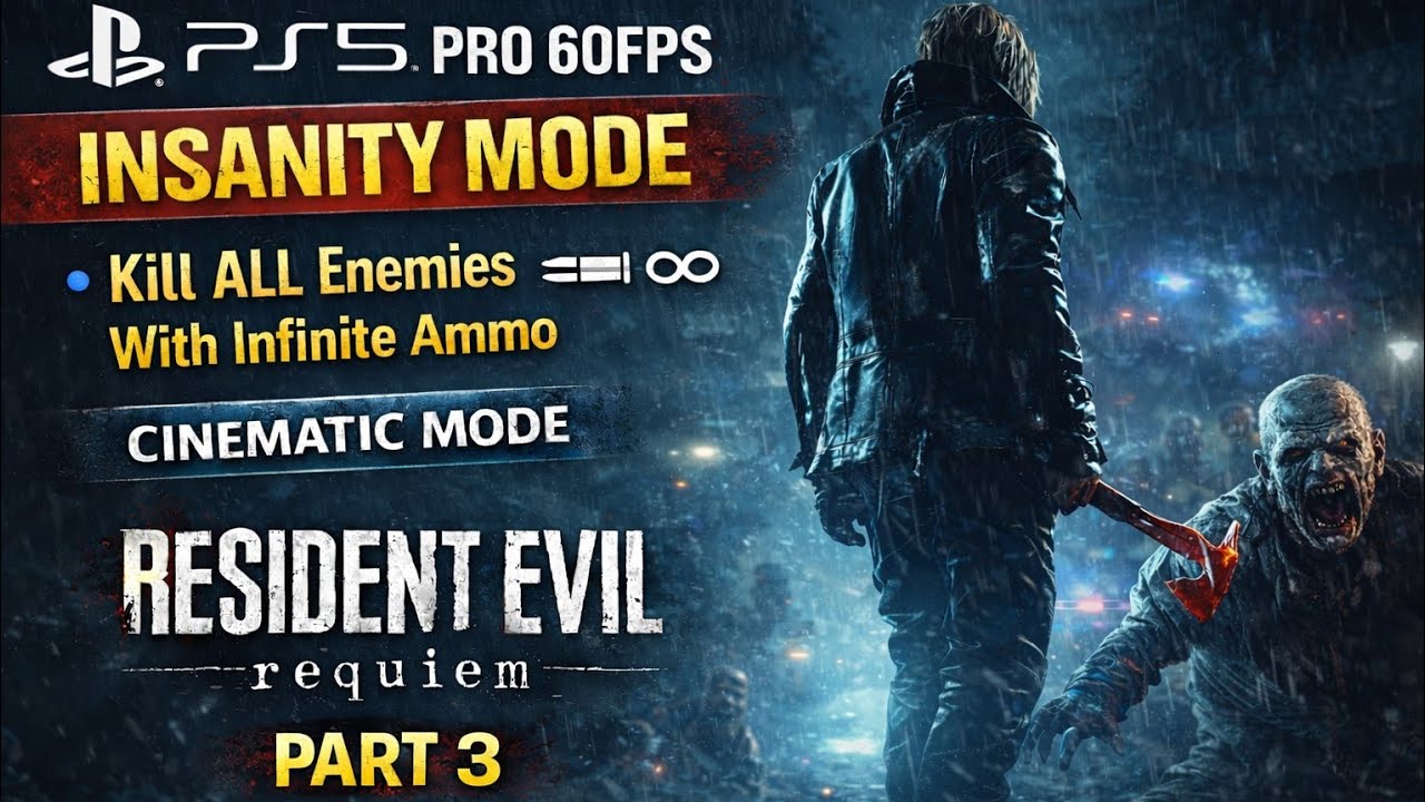 Resident Evil Requiem | InSaNiTy Mode | InFiNiTe AmMo | KiLl ALl En3mIes | FulL Cin3maTic | Part 3