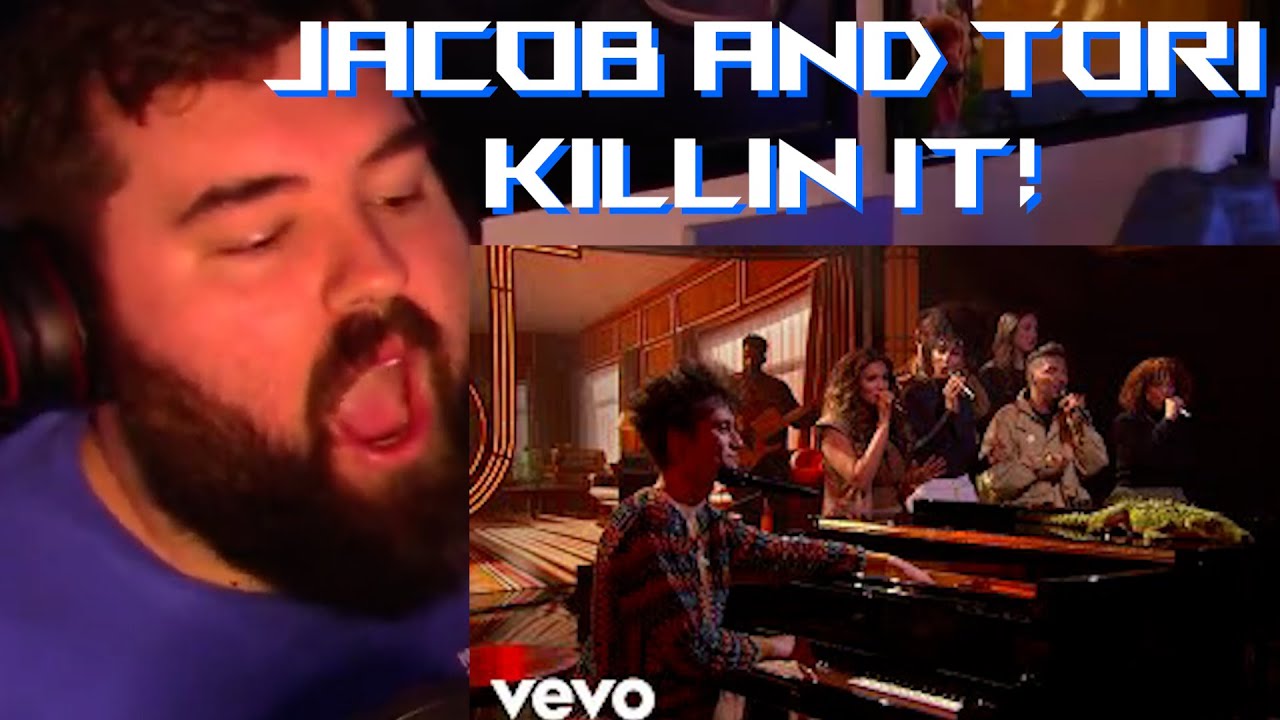 Singer reaction/analysis Jacob Collier & Tori Kelly - Witness Me (LIVE)