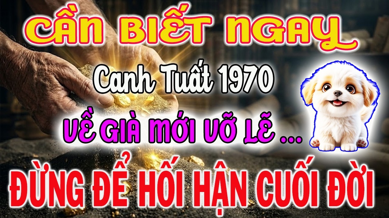 Sự Thật Đáng Sợ Về Hậu Vận Canh Tuất 1970: Cẩn Thận 