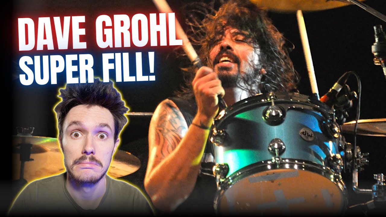Un FILL SEMPLICE ma EFFICACE di DAVE GROHL | Tutorial per batteristi
