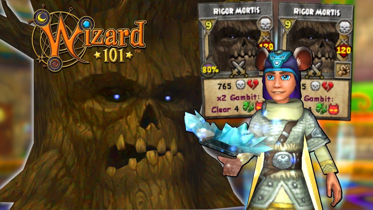 Wizard101 Max Ice PvP: Using Death's MOST POWERFUL SPELL On An ICE.