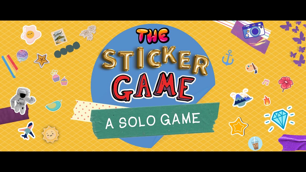 The Sticker Game: A solo journaling audio drama experience