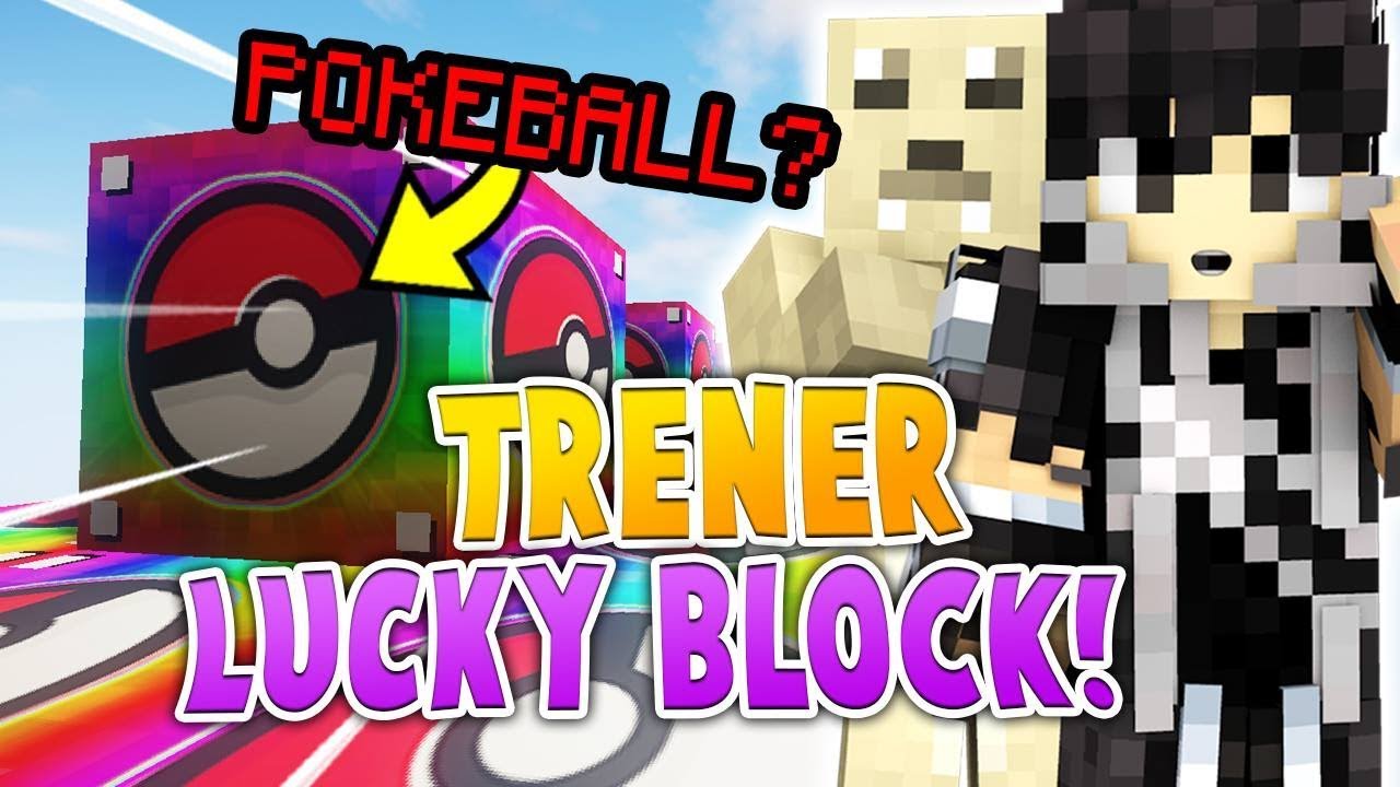 TRENER LUCKY BLOCK MINECRAFT PIXELMON /w Diabeuu