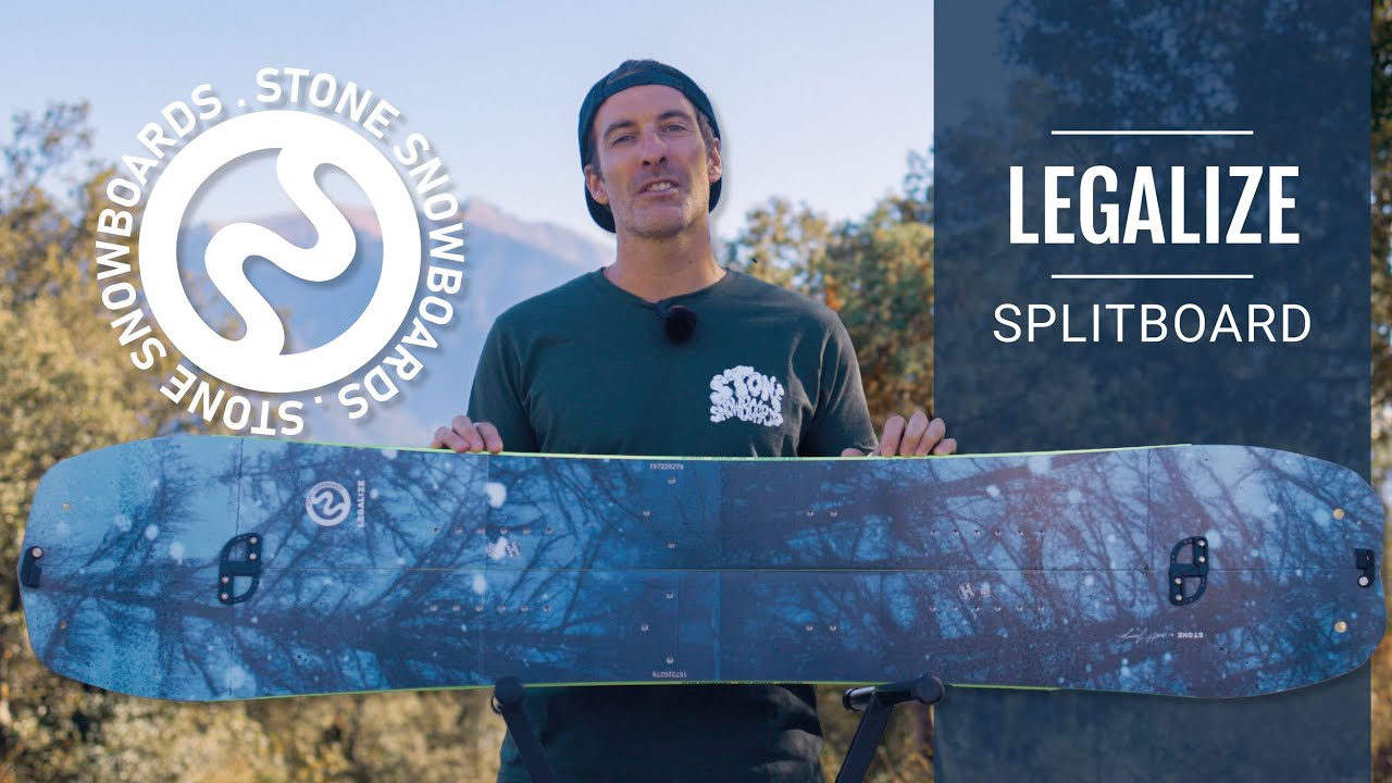 Présentation Splitboard  LEGALIZE - Stone Snowboards