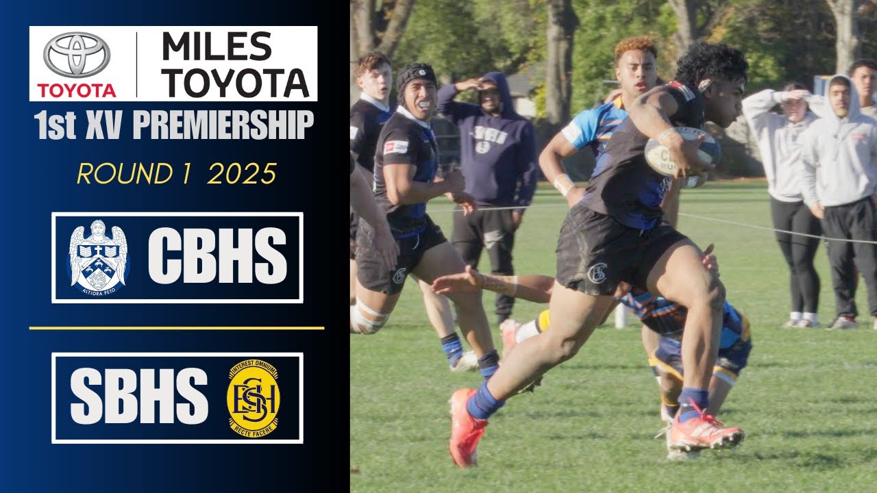 CBHS 1st XV vs SBHS 1st XV, Miles Toyota 1st XV Premiership Round 1, 10th May 2025