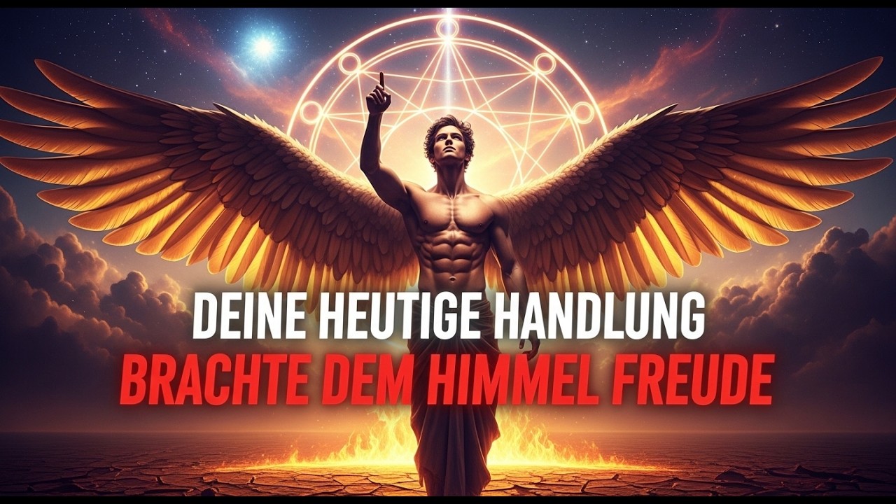 AUSERWÄHLTE: WAS IHR HEUTE MORGEN GETAN HABT, HAT GOTTES HERZ TIEF BERÜHRT