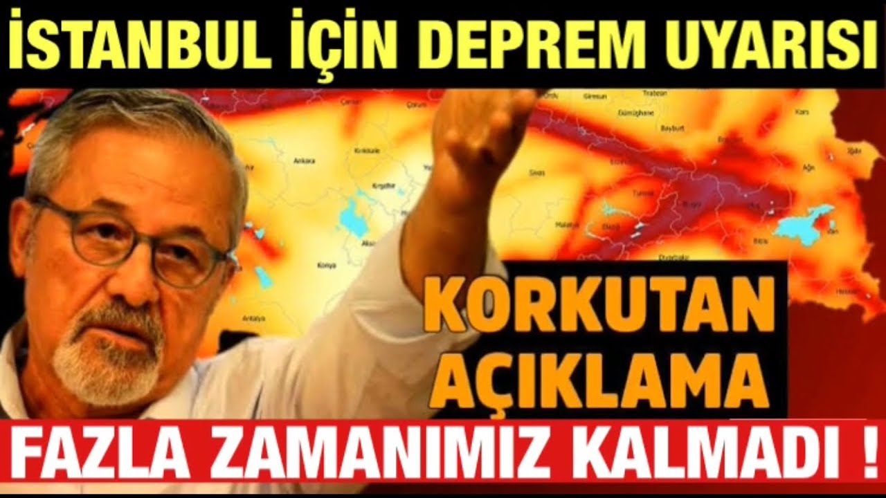 İstanbul İ&ccedil;in Korkutan Deprem Uyarısı.Elazığ Depremini &Ouml;nceden Bilen Naci G&Ouml;R&Uuml;R İstanbul İ&Ccedil;İN uyardı