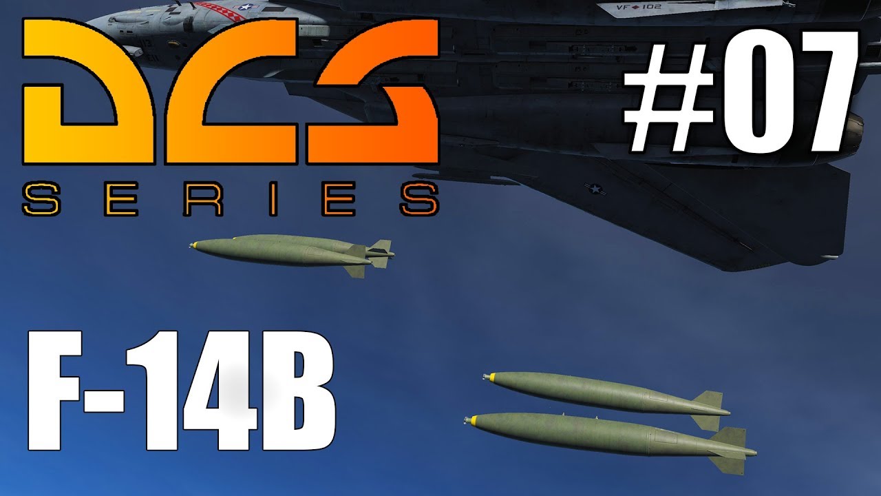 DCS: F-14B - Crashkurs #7 - Bodenangriff: Kanone, Bomben, Raketen (Pilot/RIO) [Deutsch|4k]
