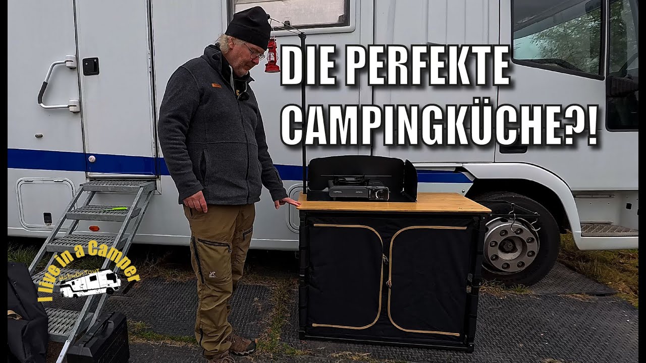 Diese Campingk&uuml;che schl&auml;gt ALLE! 🤯 KingCamp faltbar mit Sp&uuml;le im Test