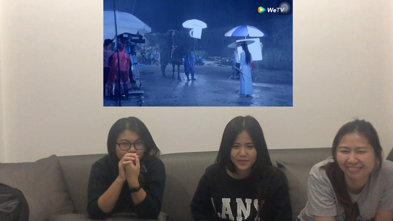 The Untamed behind the scene reaction - Xuanwu,Qiongqi,Nevernight