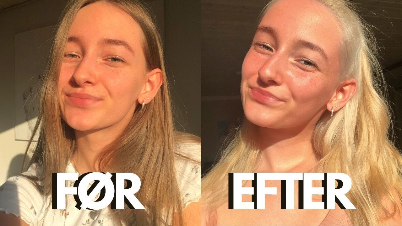 FARVER MIT HÅR BLOND