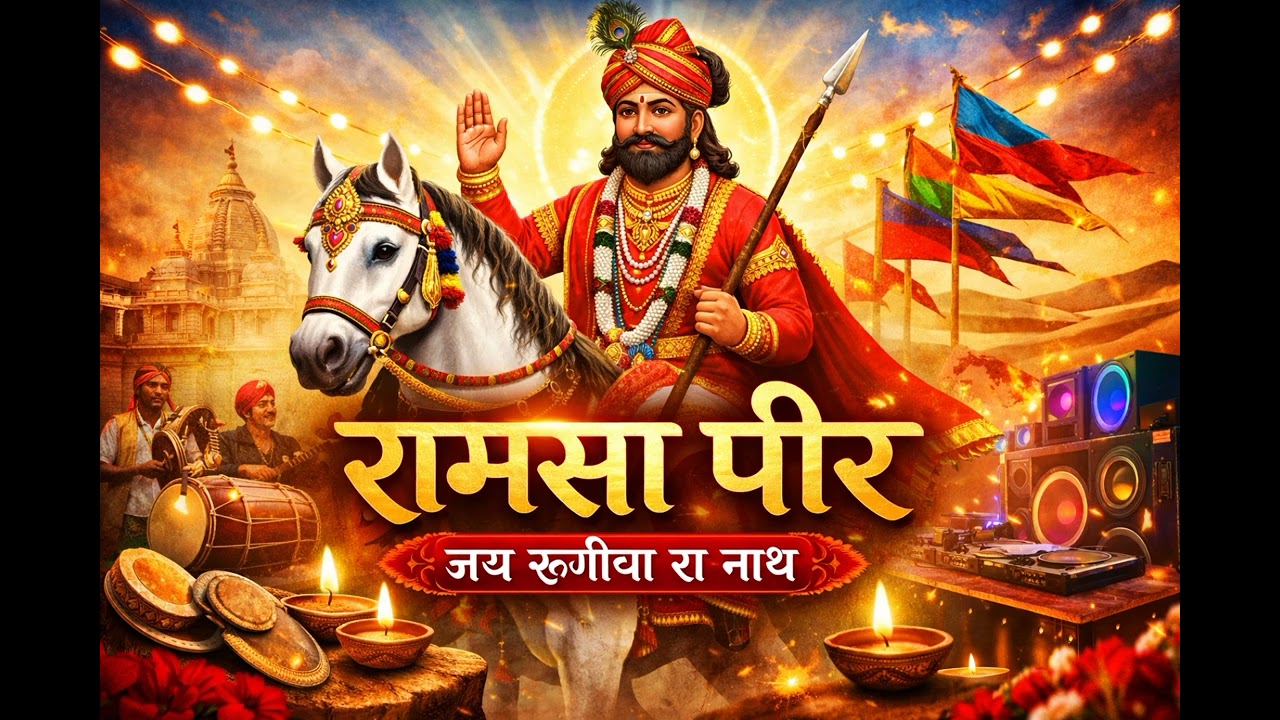 जय जय रामसा पीर 🙏 | Ramdev Ji Bhajan | Rajasthani Lok Bhajan | DJ Bhakti Remix