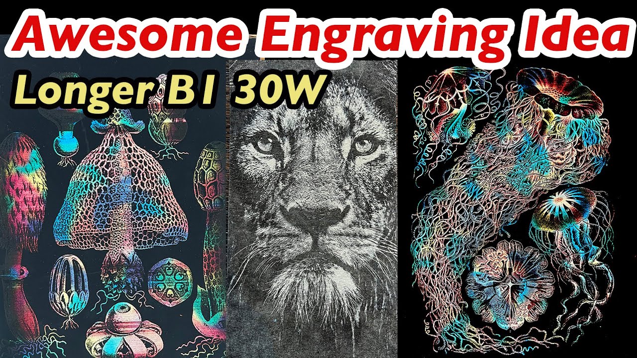 Amazing engraving idea -Longer B1 30W Laser Engraver
