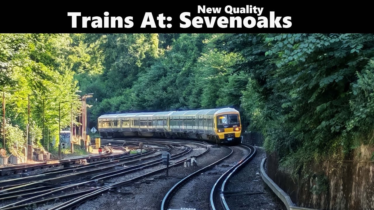 Trains At: Sevenoaks (Inc: RA Class 43 HST's, LEGEND Drivers, Networkers & More) 11/07/2025 | 4K