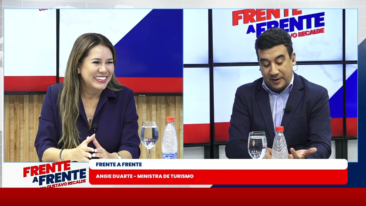 FRENTE A FRENTE  - ANGIE DUARTE MINISTRA DE TURISMO