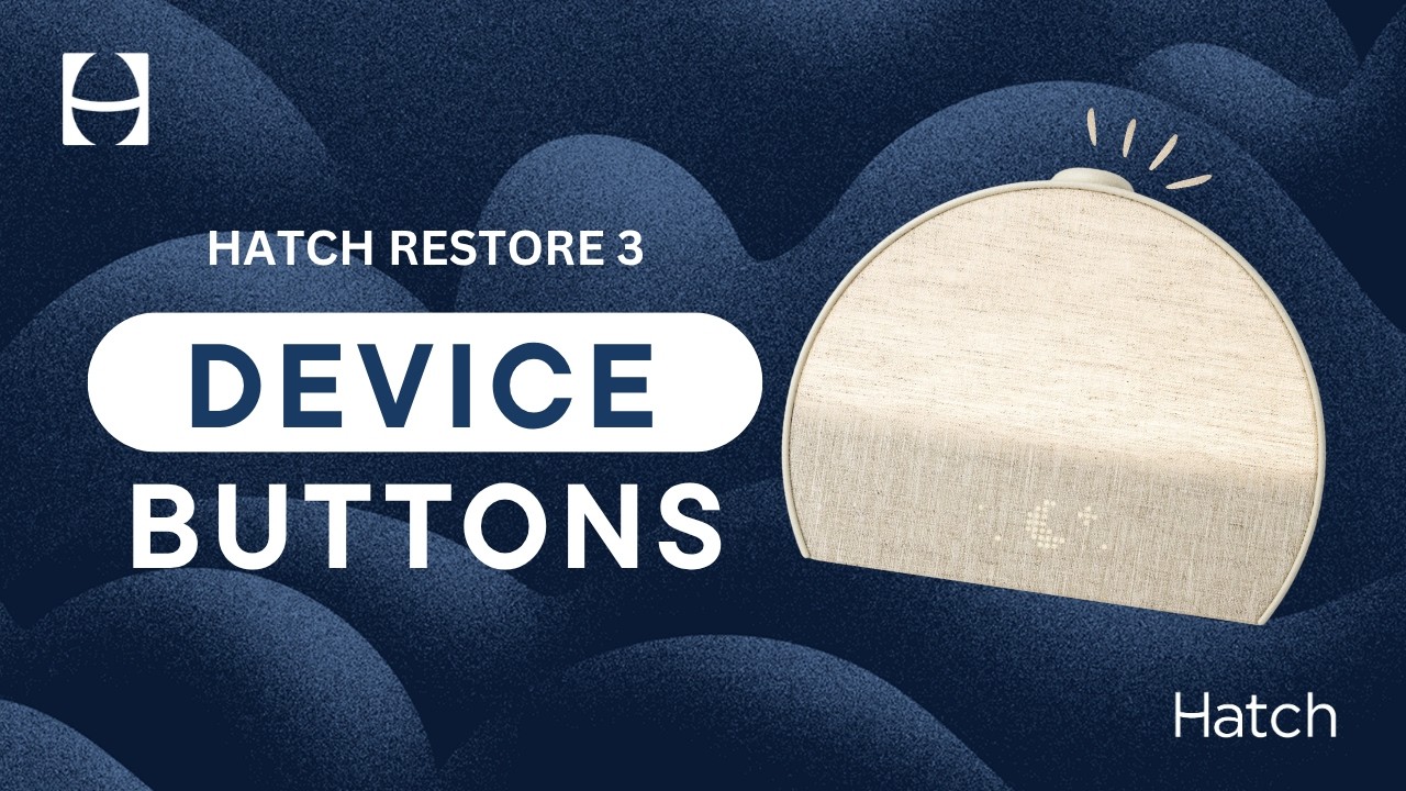 Hatch Restore 3: How to Use The Buttons | How to Use Hatch Restore 3