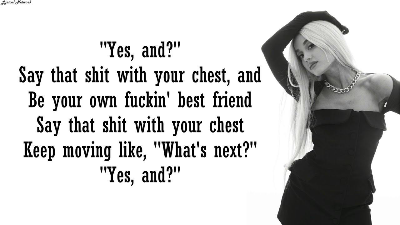 Ariana Grande - Yes, and? | Lyrics