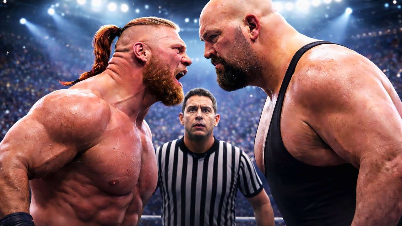 WWE 2K25 | Брок Леснар против Биг Шоу: Потрясающий матч | Smackdown