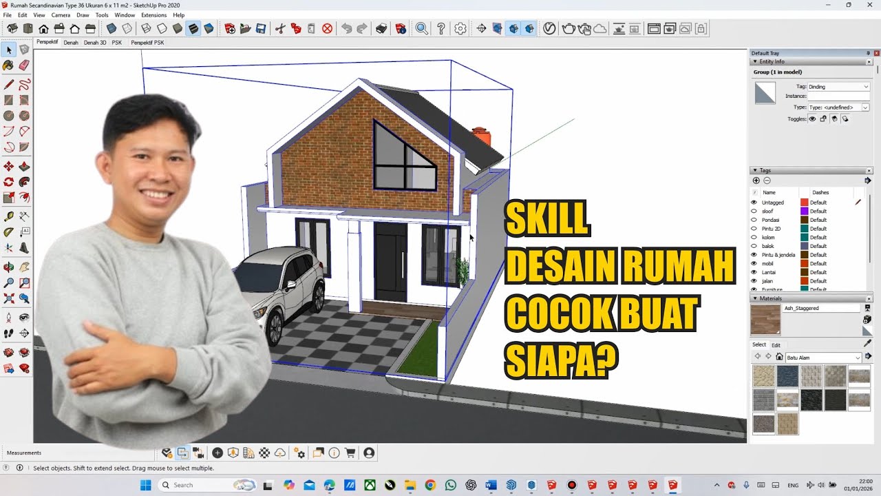 SKILL DESAIN RUMAH COCOK BUAT SIAPA?