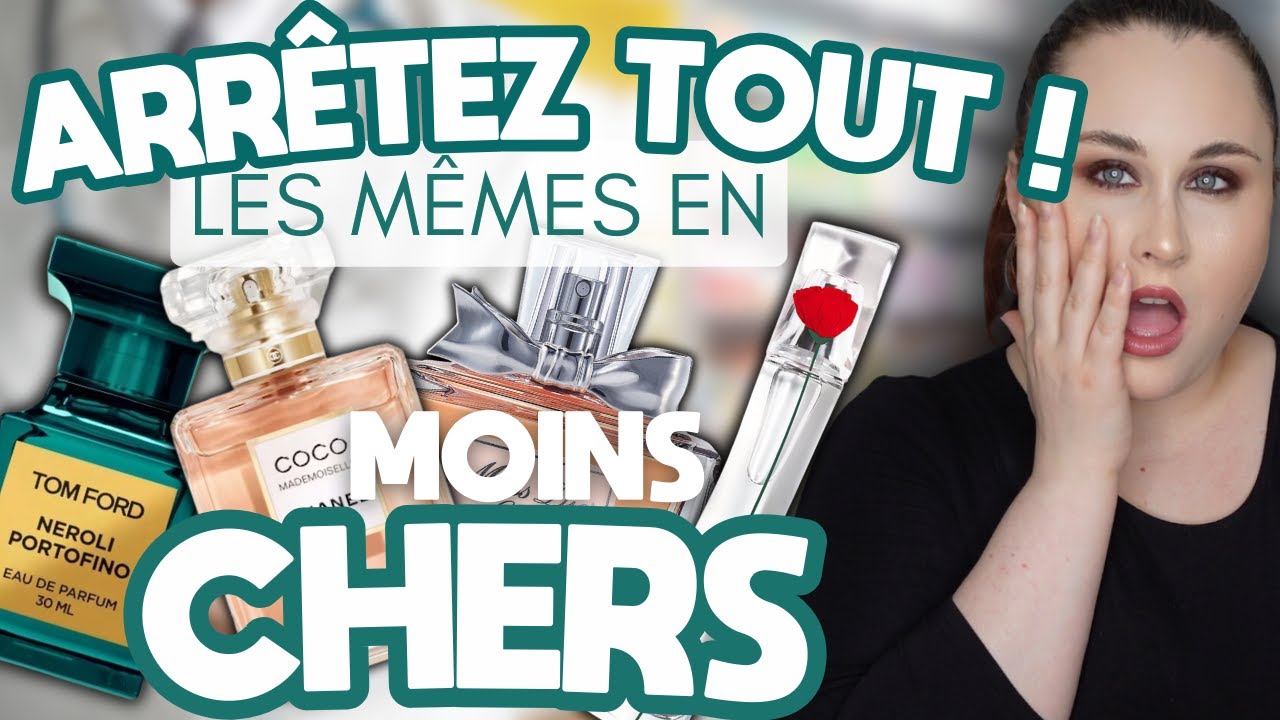 LES MEILLEURS DUPES PARFUMS COUTENT - DE 20€ !