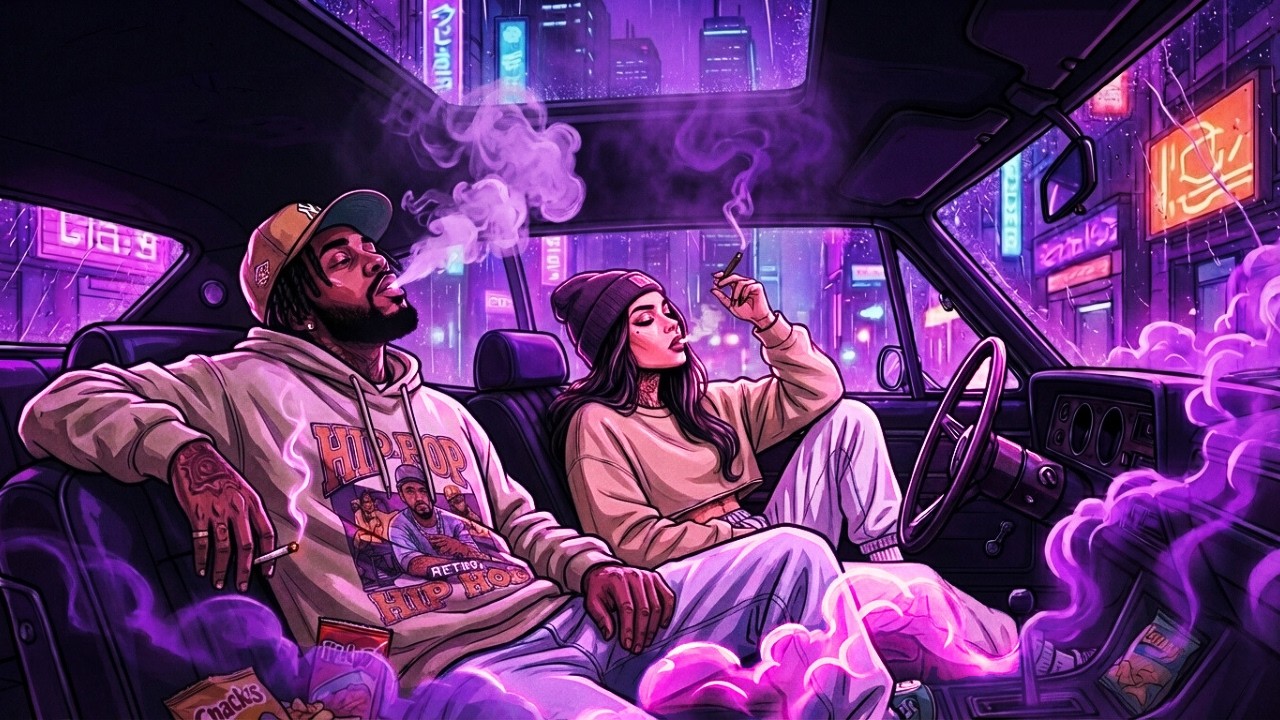 Lost in the Haze &mdash; 420 Chill Rap | Bluesy Hip-Hop &bull; Stoner Night Drive