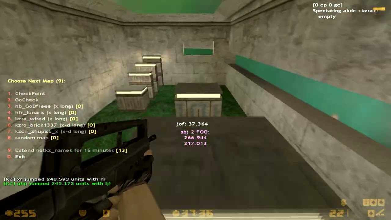 DeathClaw on notkz_namek with famas (cut version)
