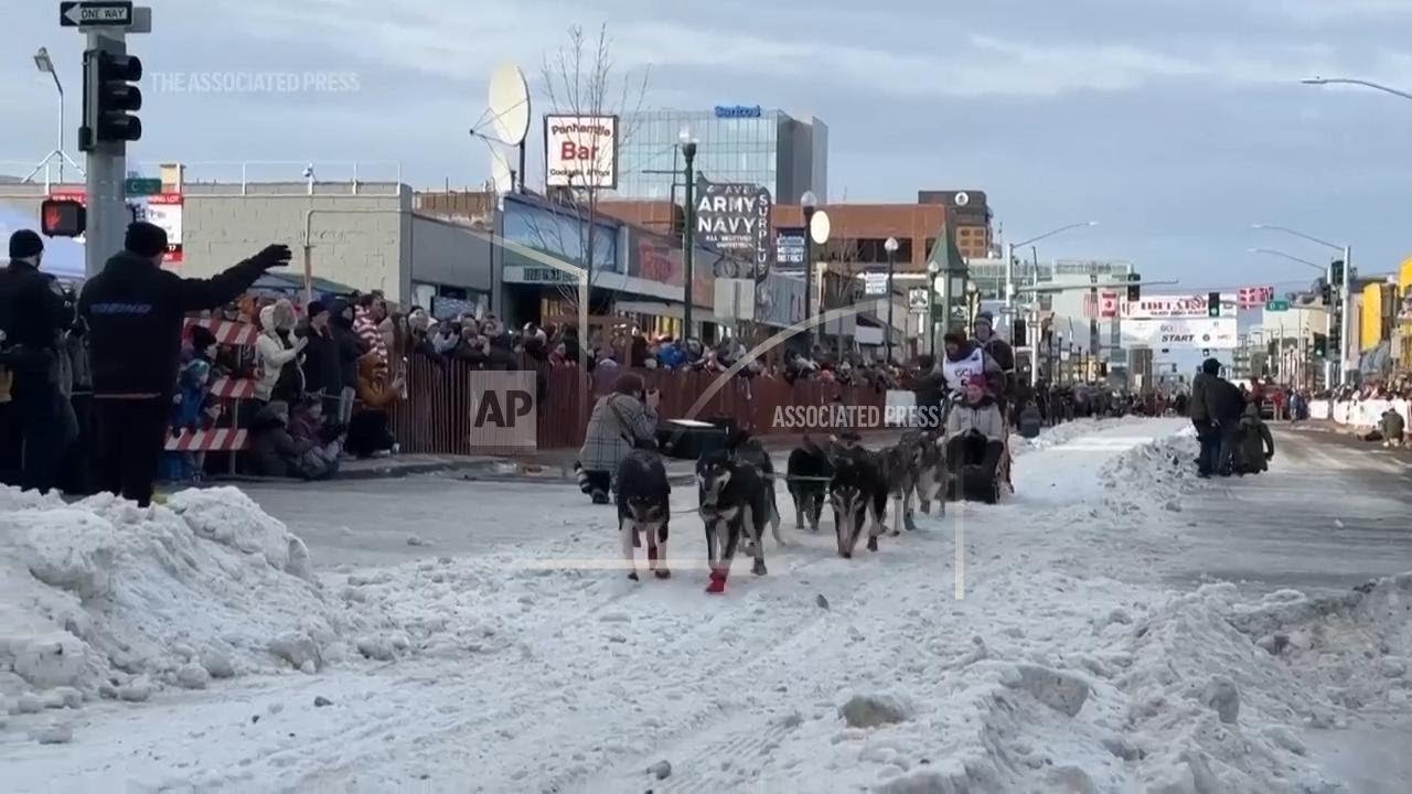 World's most famous sled dog race kicks off in Alaska