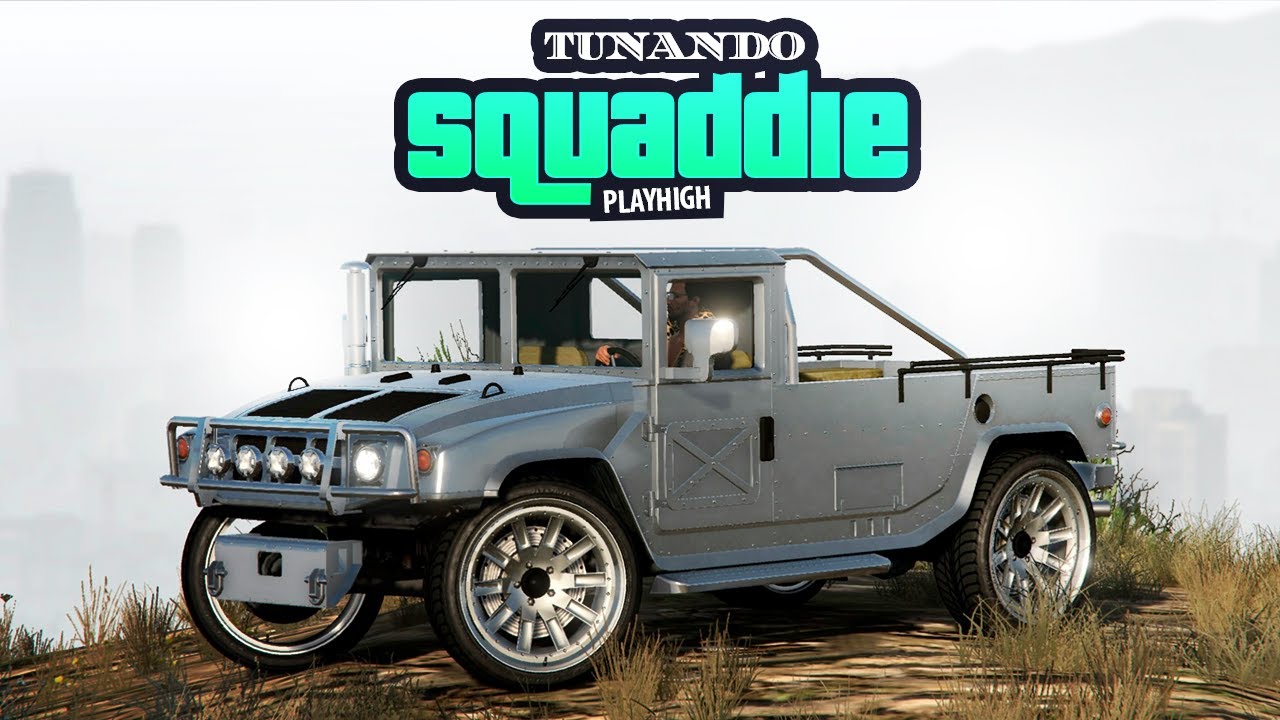 Tunando e Testando o  Squaddie | GTA 5 ONLINE