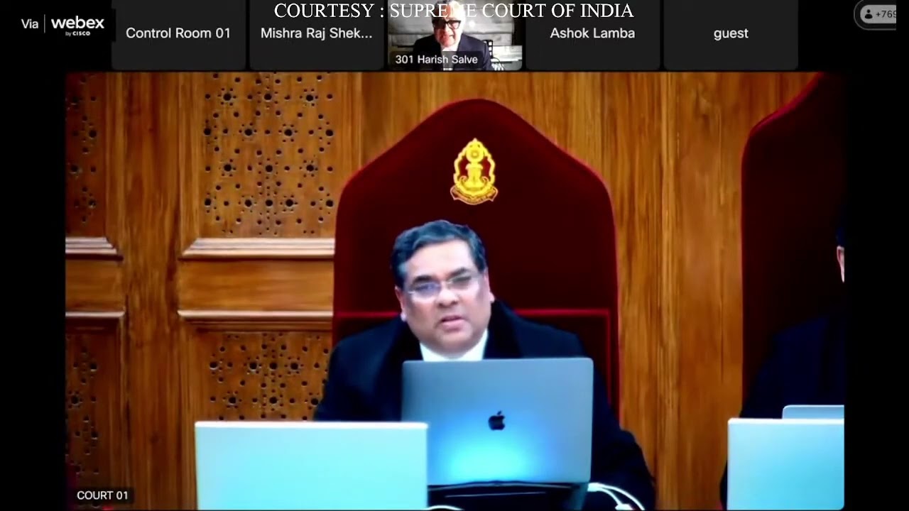 @#chandrachud Harish Salve @# Electoral bond Part 2