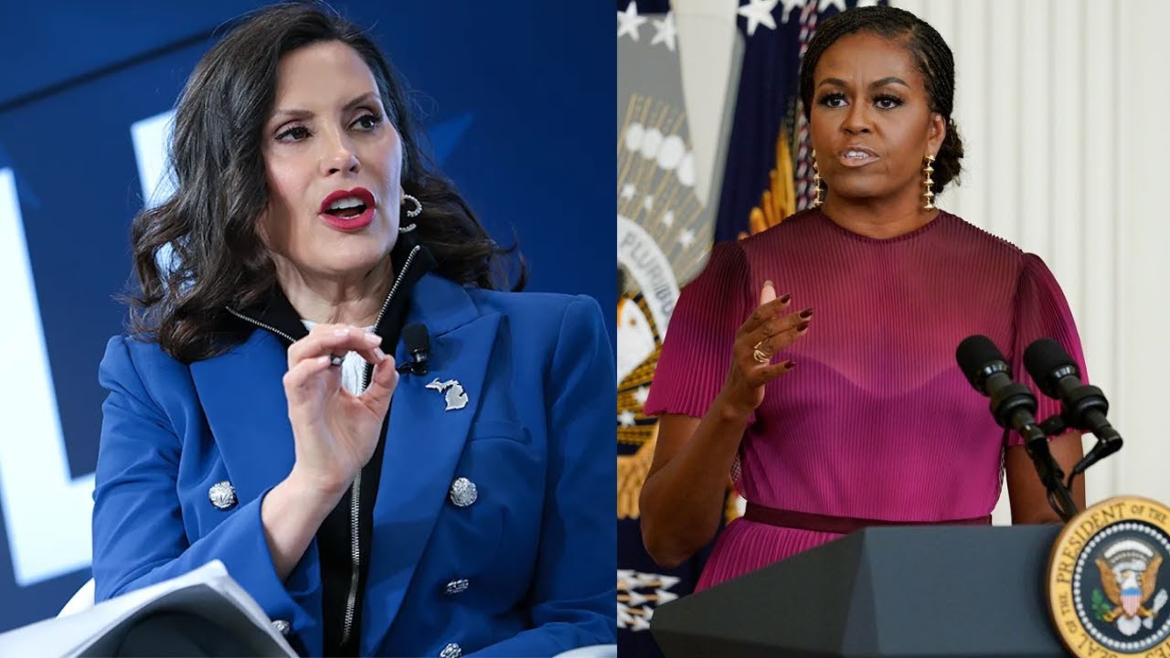 Whitmer Pushes Back on Michelle Obama’s Comments About Women Leaders