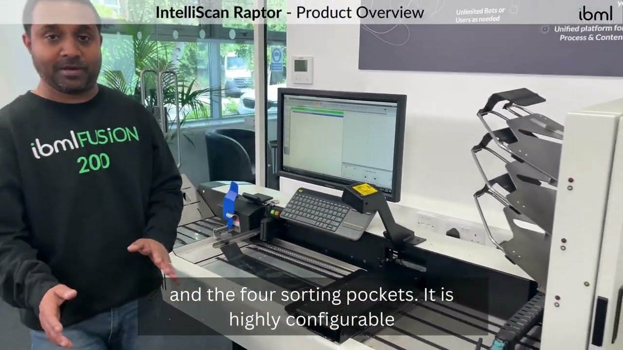 ibml IntelliScan Raptor - Product Overview