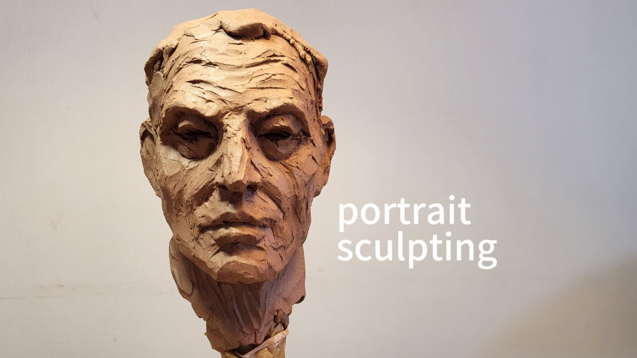 Sculpting a Male Portrait in Clay – Step by Step Tutorial