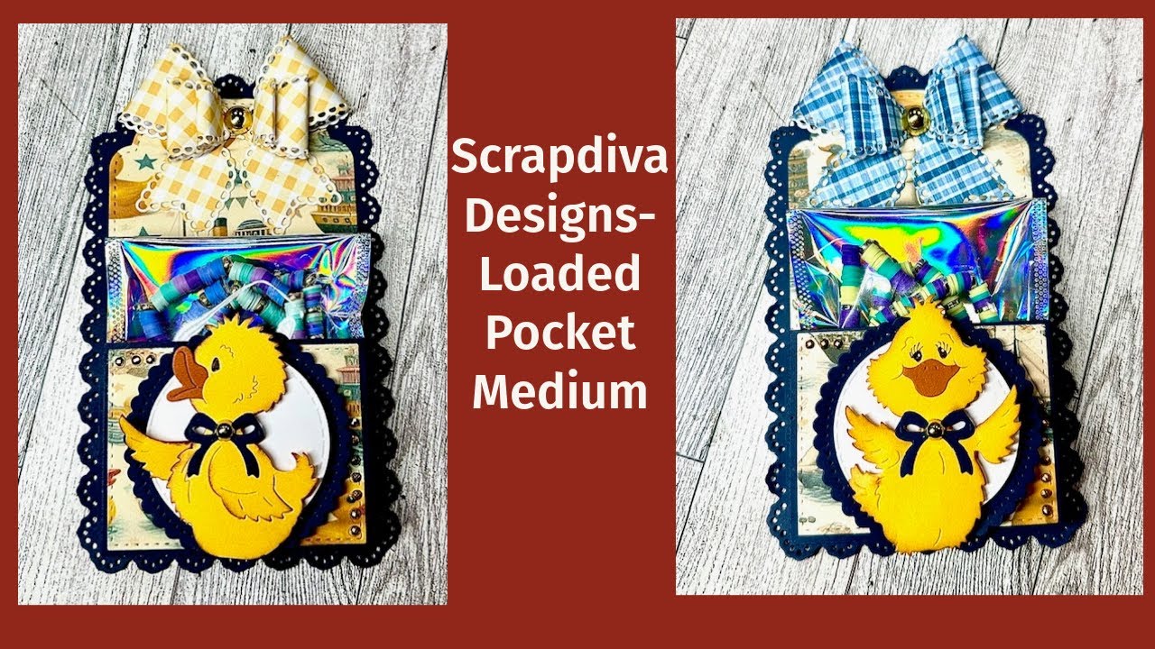 Scrapdiva Designs-Loaded Pocket Medium