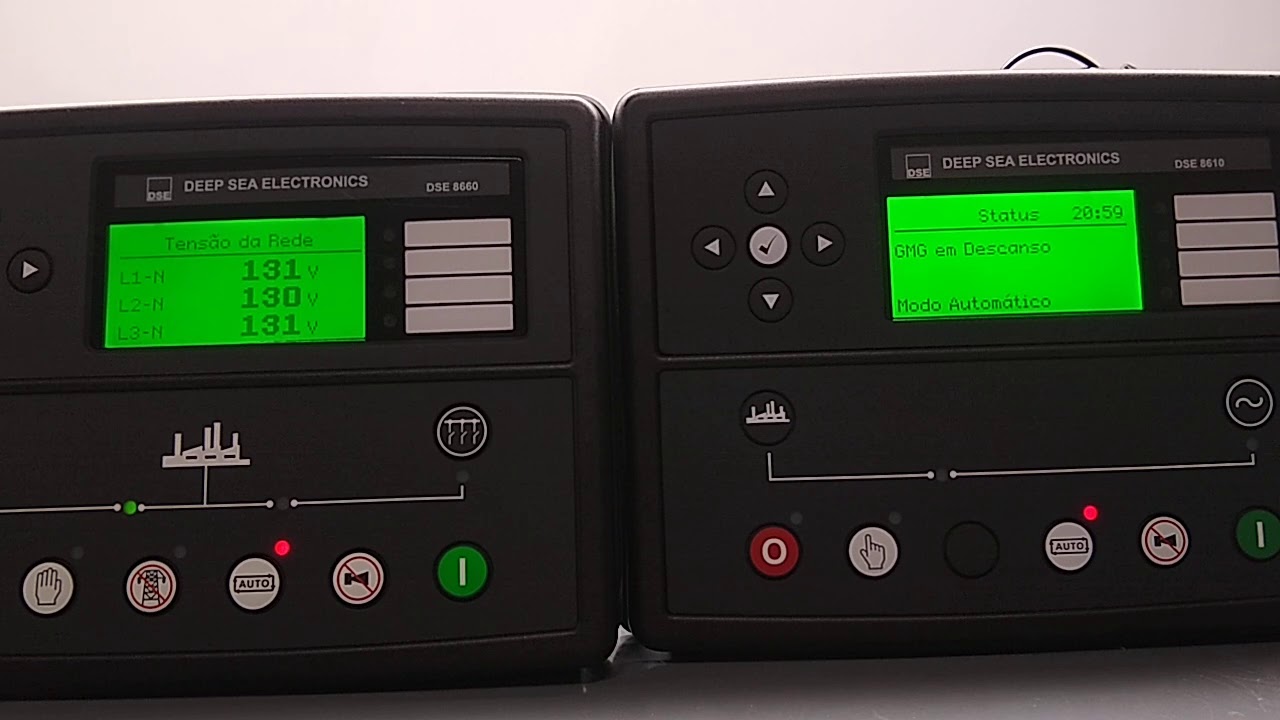 Testando Dse8660 / Dse8610